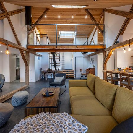 Superbe Loft - Situ Sur La Place Centrale Barcelonnette Esterno foto